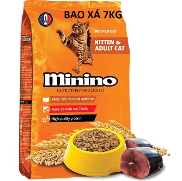 Minino cá ngừ bao xá 7.5kg