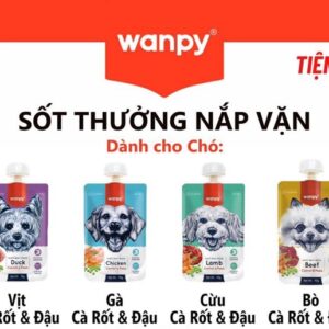 Wanpy nắp vặn cho chó 90g