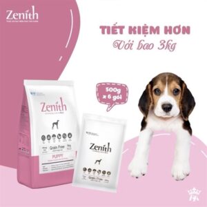 Thức ăn chó con Zenith puppy 3kg