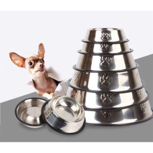 Bát Inox in dấu chân