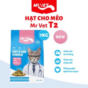 Thức ăn Mèo Mr Vet T2 - 1kg