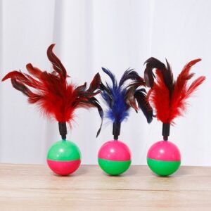 Đồ chơi lật đật lông vũ