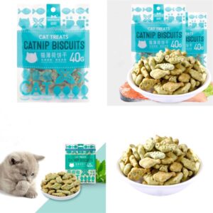 CATNIP BISCUITS cho mèo 40g