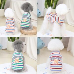 Áo kẻ ngang hình gấu Worry