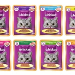 Thức ăn mèo Whiskas (> 1 tuổi) 80gr