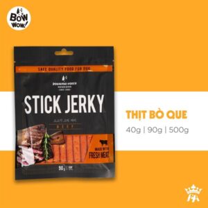 Thịt bò que cho Chó Bowwow jerky - 90g
