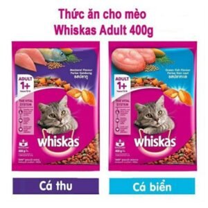 Whiskas - Thức ăn mèo trưởng thành 400g