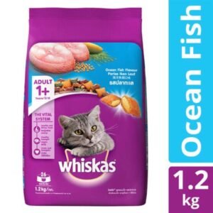 Thức ăn mèo lớn Whiskas - 1,2kg
