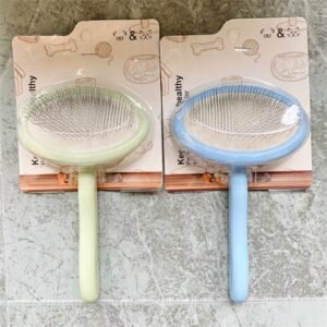 Lược bầu dục đơn sắc cán sóng size To